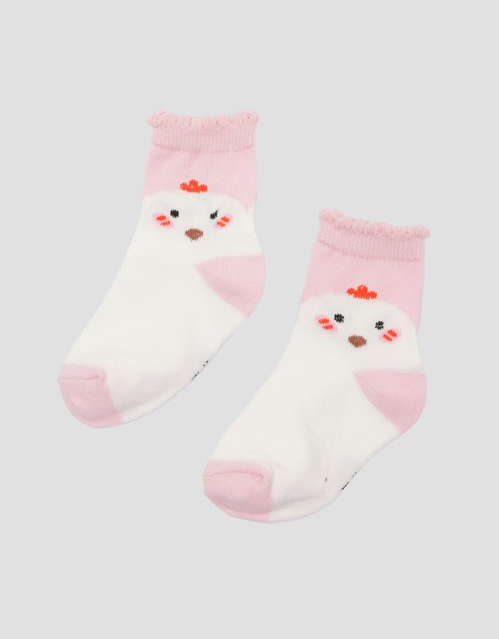 Little M Socks Kk Girls Icon Kkspg877 Kaus Kaki Anak Perempuan
