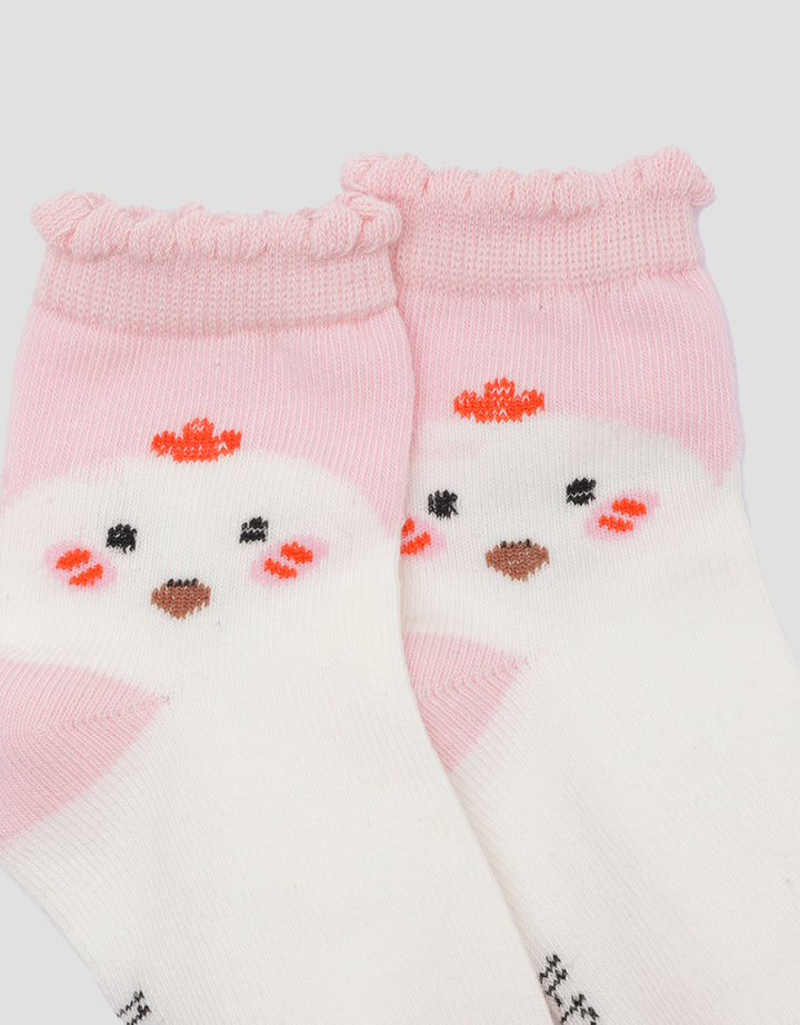 Little M Socks Kk Girls Icon Kkspg877 Kaus Kaki Anak Perempuan