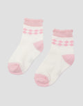 Little M Rhombus Kaos Kaki Anak Perempuan