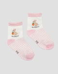 Little M Bunny Kaos Kaki Anak Perempuan