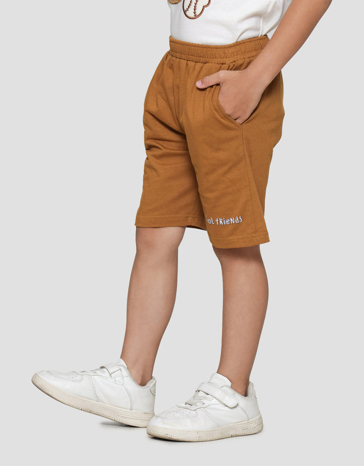 Little M Jersey Cool Friends Celana Pendek Anak Laki-laki