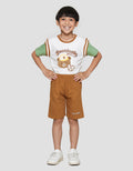 Little M Jersey Cool Friends Celana Pendek Anak Laki-laki