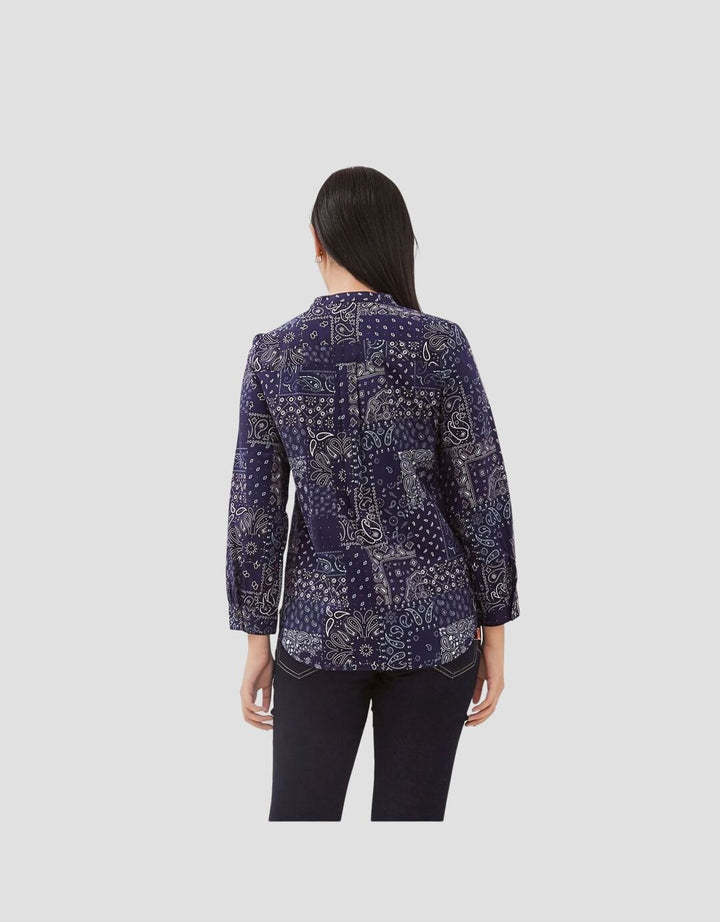 Dust Kamaya Blouse Motif Abstrak Wanita