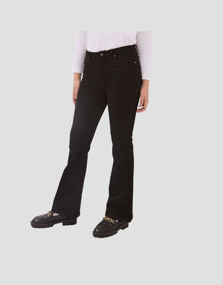 Dust Celana Vintage Cutbray Jeans Wanita