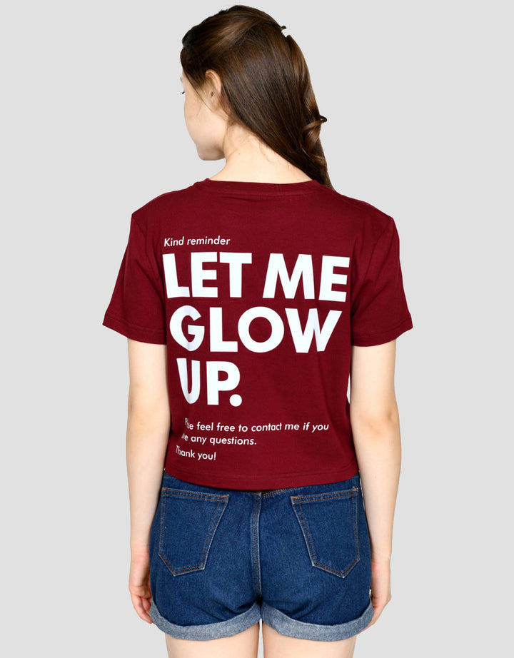 Ecotonique Crop Tee Miley Kaos Lengan Pendek Wanita