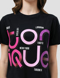 Ecotonique Crop Tee Mia Kaos Lengan Pendek Wanita