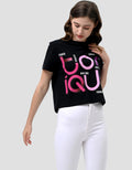 Ecotonique Crop Tee Mia Kaos Lengan Pendek Wanita