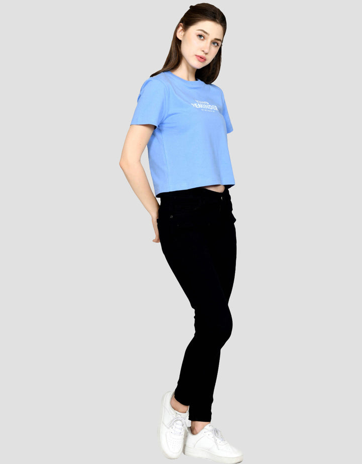 Ecotonique Crop Tee Miley Kaos Lengan Pendek Wanita
