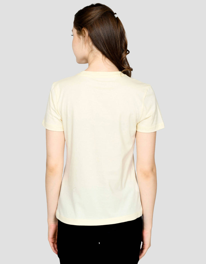 Ecotonique Reguler Cherry Kaos Lengan Pendek Wanita