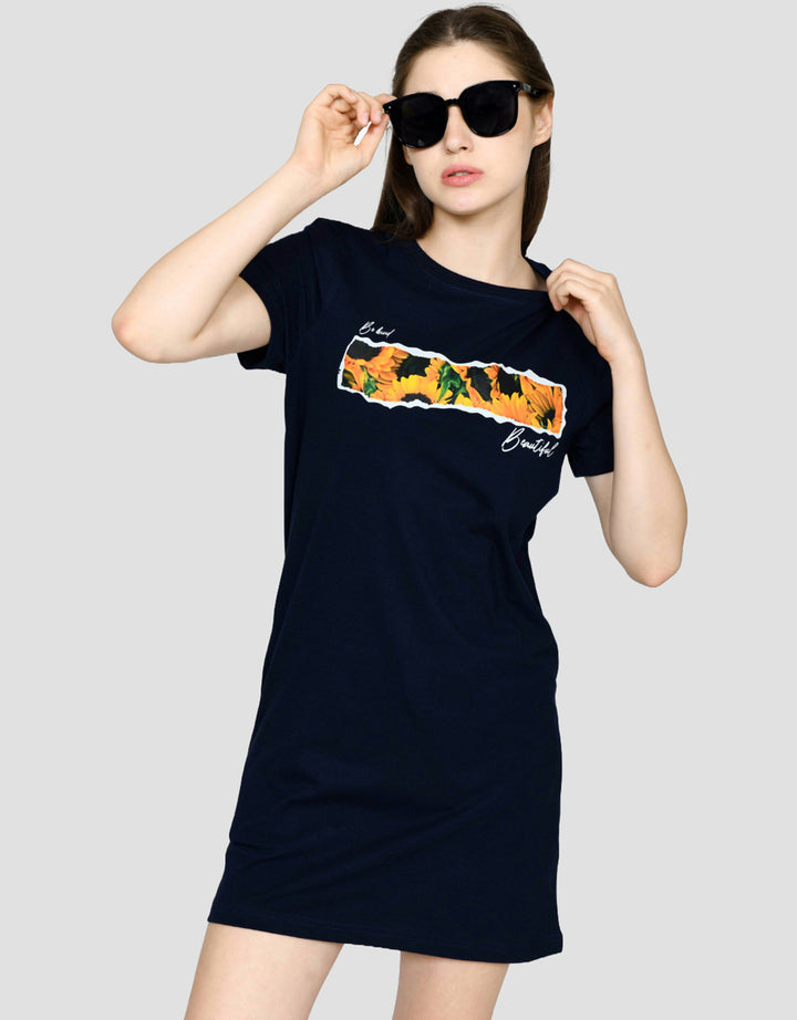 Ecotonique Sunflower Dress Wanita