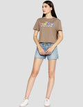 Ecotonique Crop Tee Dolly Kaos Lengan Pendek Wanita