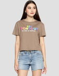 Ecotonique Crop Tee Dolly Kaos Lengan Pendek Wanita