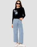 Ecotonique Crop Tee Imelda Kaos Lengan Panjang Wanita