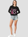 Ecotonique Crop Tee Mia Kaos Lengan Panjang Wanita