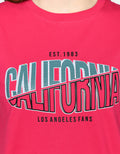 Ecotonique Crop California Kaos Lengan Pendek Wanita