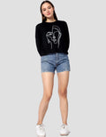 Ecotonique Crop Tee Agatha Kaos Lengan Panjang Wanita