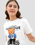 Ecotonique Crop Tee Munchkin Kaos Lengan Pendek Wanita