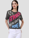 Ecotonique Crop Tee Eve Kaos Lengan Pendek Wanita