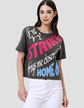Ecotonique Crop Tee Eve Kaos Lengan Pendek Wanita