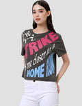 Ecotonique Crop Tee Eve Kaos Lengan Pendek Wanita