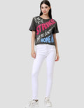 Ecotonique Crop Tee Eve Kaos Lengan Pendek Wanita