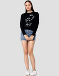 Ecotonique Crop Tee Britney Kaos Lengan Panjang Wanita