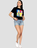 Ecotonique Crop Tee Sherry Kaos Lengan Pendek Wanita