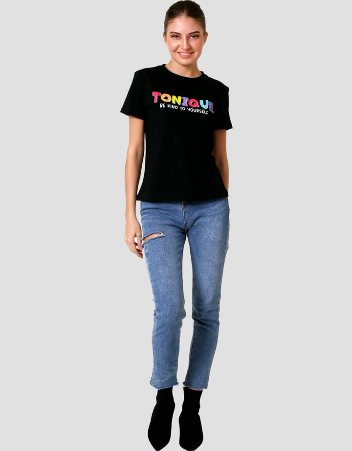 Ecotonique Reguler Dolly Kaos Lengan Pendek Wanita