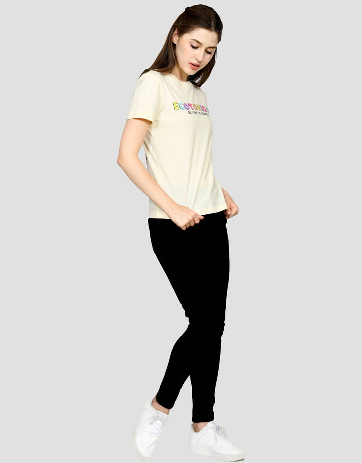Ecotonique Reguler Dolly Kaos Lengan Pendek Wanita