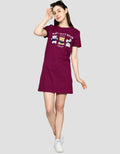 Ecotonique Naughty Bear Dress Wanita
