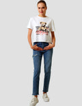 Ecotonique Crop Tee Mocca Kaos Lengan Pendek Wanita