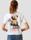 Ecotonique Crop Tee Mocca Kaos Lengan Pendek Wanita