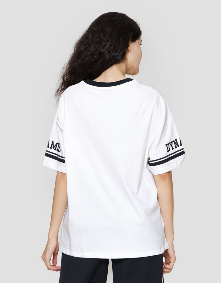 Nevada Oversized Comb Jersey Dynamic Kaos Lengan Pendek Wanita