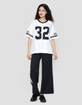 Nevada Oversized Comb Jersey Dynamic Kaos Lengan Pendek Wanita
