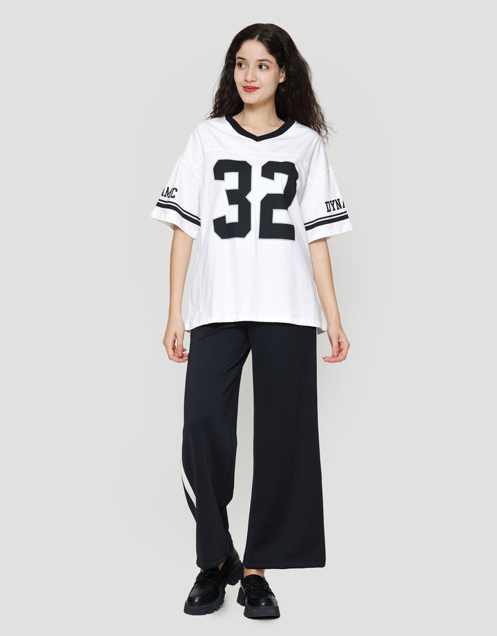 Nevada Oversized Comb Jersey Dynamic Kaos Lengan Pendek Wanita