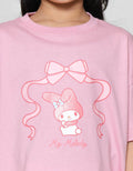 Character My Melody Kaos Lengan Pendek Anak Perempuan