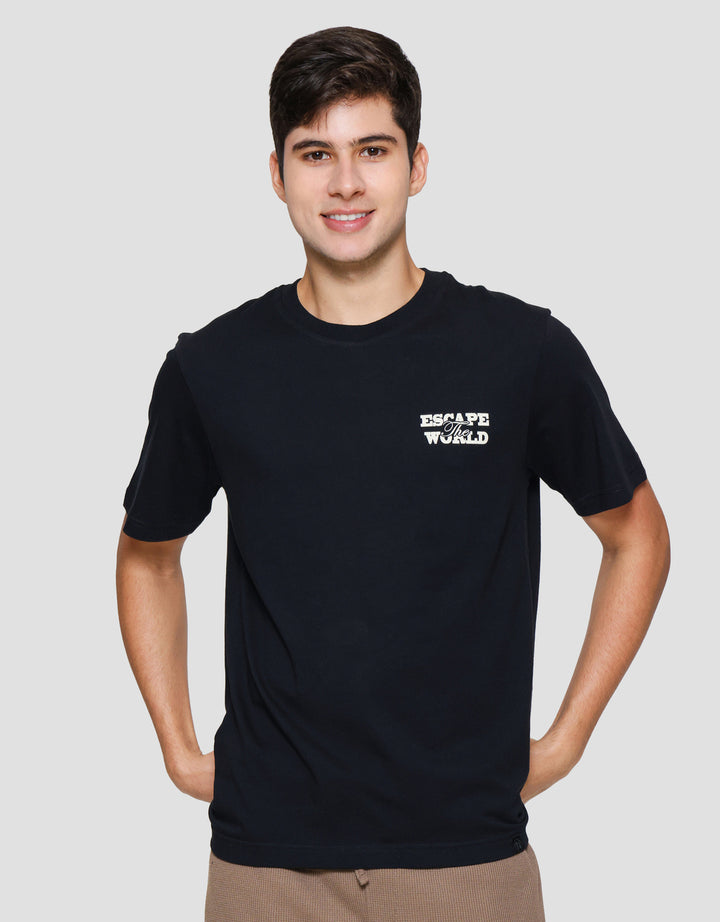 Nevada Photoprint Style Print Kaos Lengan Pendek Pria