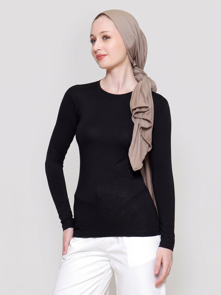 Annisa Manset Round Neck Inner Wanita