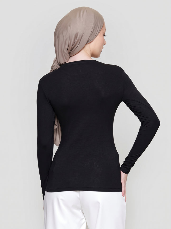 Annisa Manset Round Neck Inner Wanita