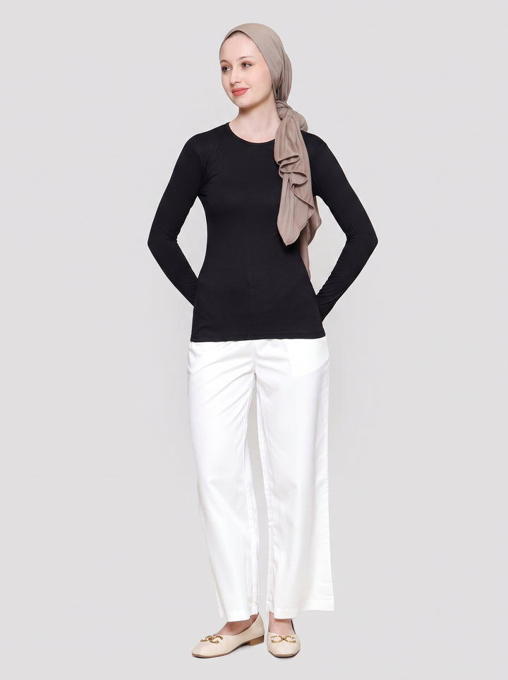 Annisa Manset Round Neck Inner Wanita