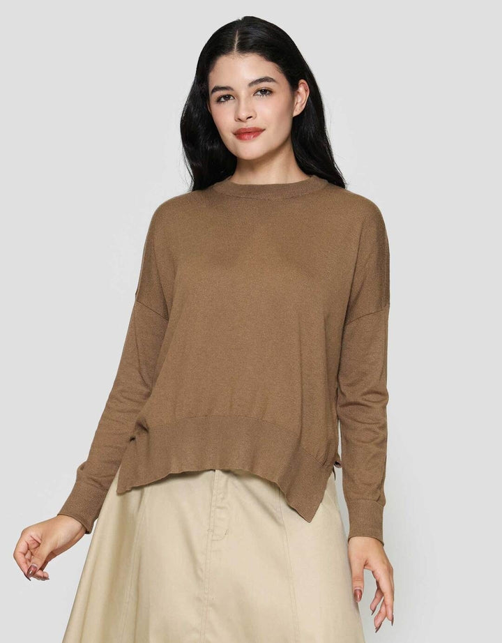 St. Yves Soft Touch Round Neck Knited Sweater Wanita