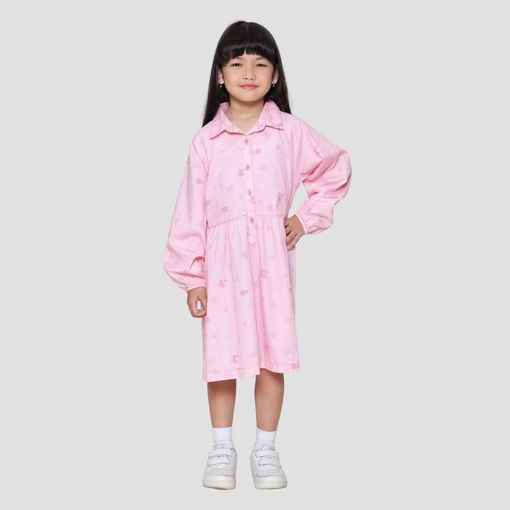 Exit Girls Pinky Dress Anak Perempuan