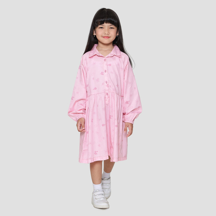 Exit Girls Pinky Dress Anak Perempuan