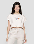 Nevada Boxy Baby Terry Serut Tom & Jerry Kaos Wanita