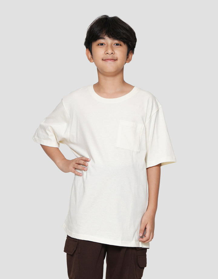 Nevada Solid With Pocket Kaos Anak Laki-laki