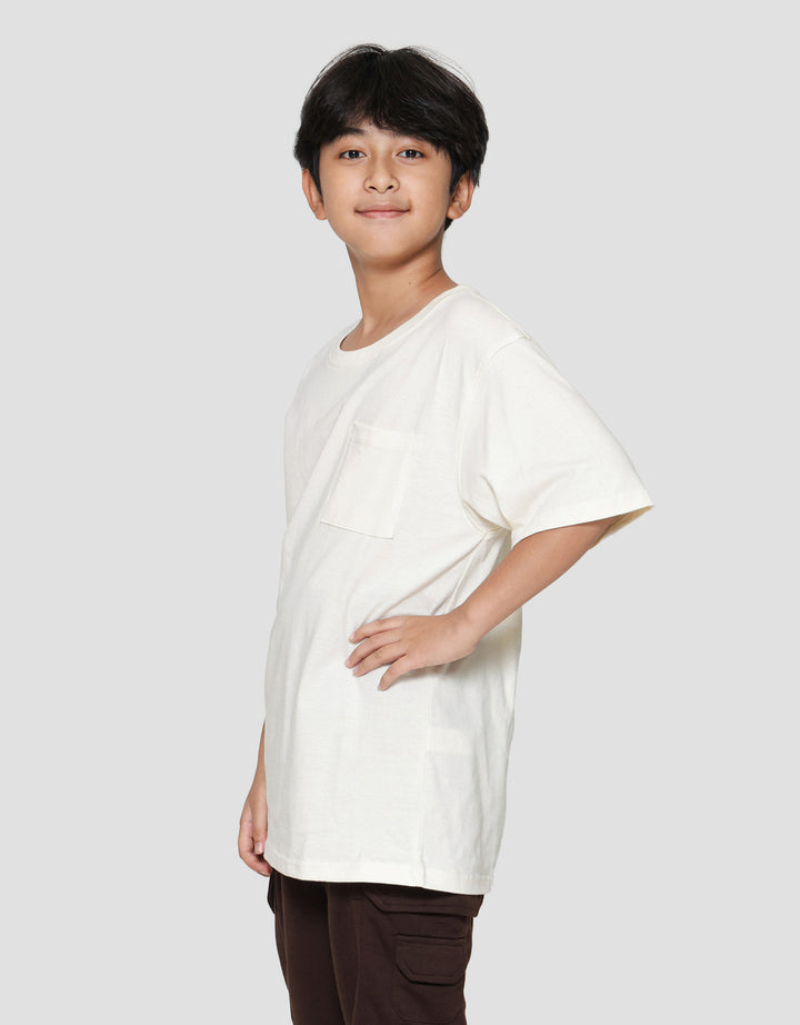 Nevada Solid With Pocket Kaos Anak Laki-laki