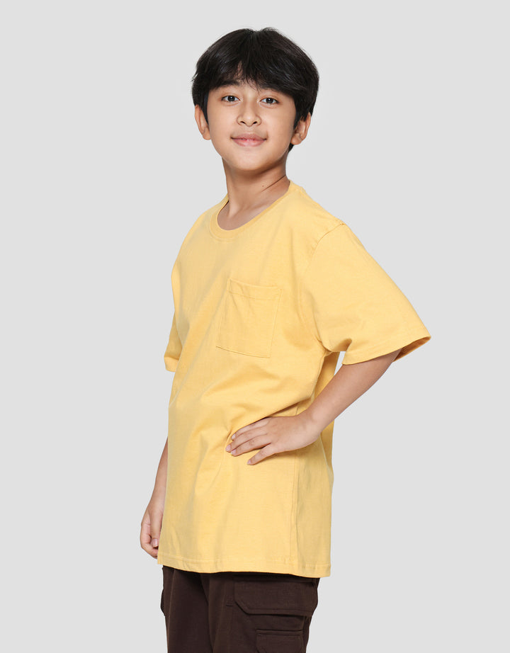 Nevada Solid With Pocket Kaos Anak Laki-laki