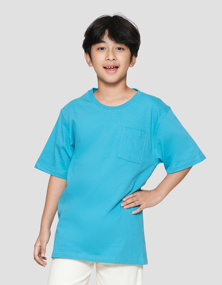 Nevada Solid With Pocket Kaos Anak Laki-laki