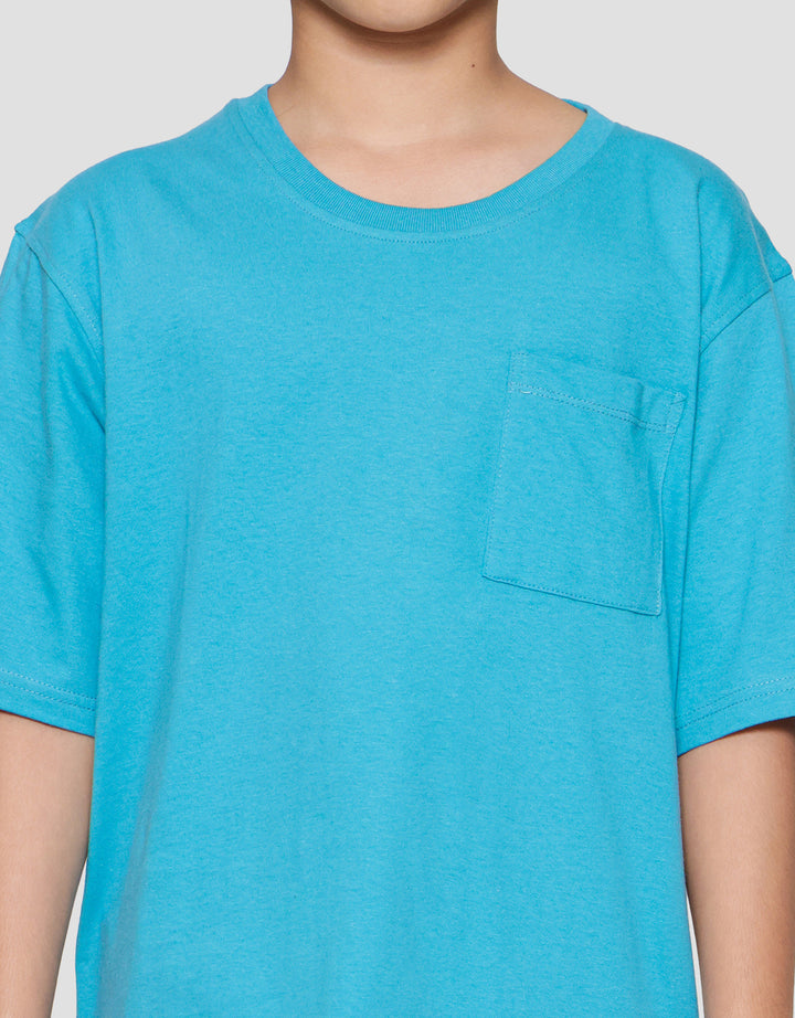 Nevada Solid With Pocket Kaos Anak Laki-laki