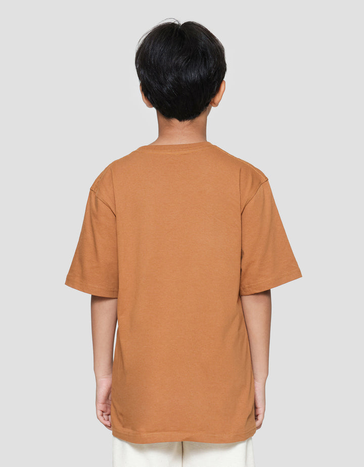 Nevada Ki Solid With Pocket Kaos Anak Laki-laki